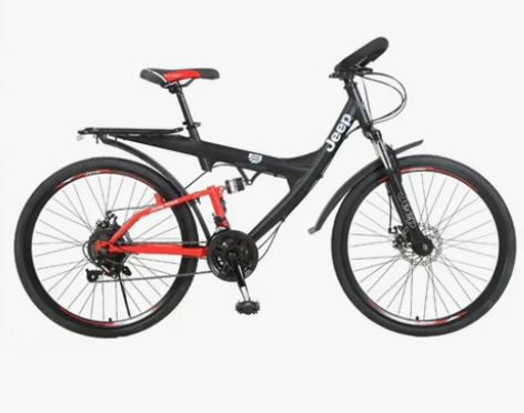 JEEP/吉普逐日长途旅行自行车铝合金软尾...