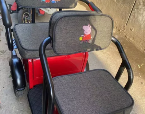 电动三轮车雅迪c6乐享版座套爱玛休闲车系列...