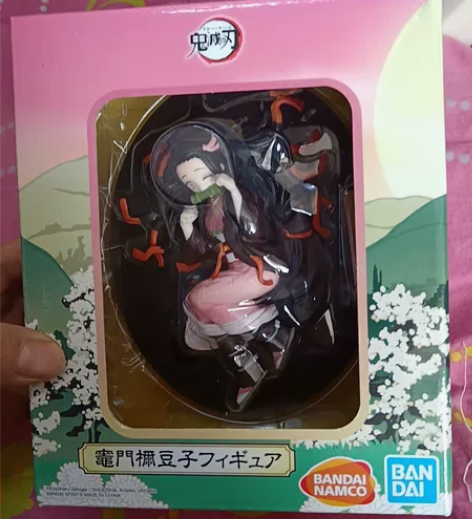 BNTSH鬼灭之刃灶门祢豆子 手办礼物，带...