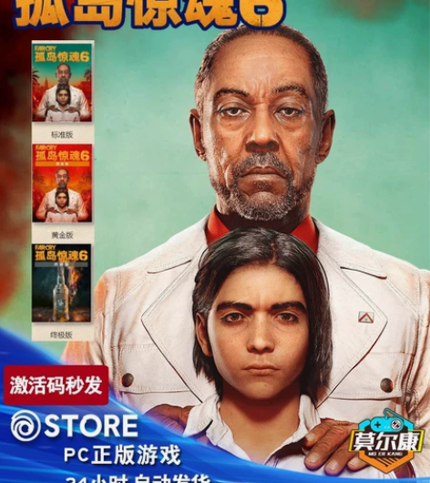 Uplay正版 终身此款孤岛惊魂6的激活码...