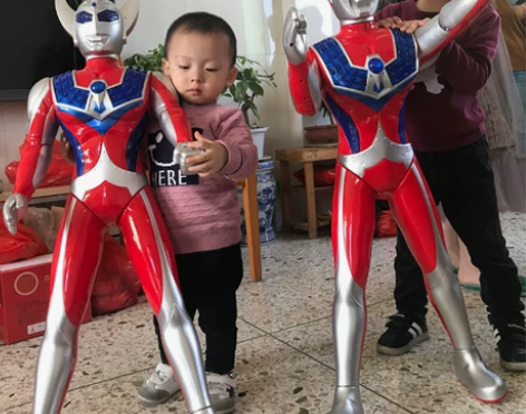 超大号泰罗奥特曼银河超人变形套装赛罗迪迦变...