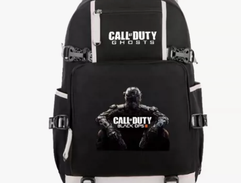 COD使命召唤双肩包游戏周边现代枪战战争初...