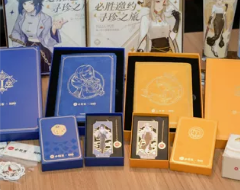 原神周边书签夜兰凝光必胜客联动手账本夜兰骰...