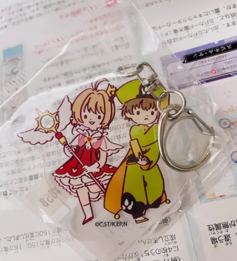 魔卡少女樱樱狼挂件透明牌PlayP-A的Q...