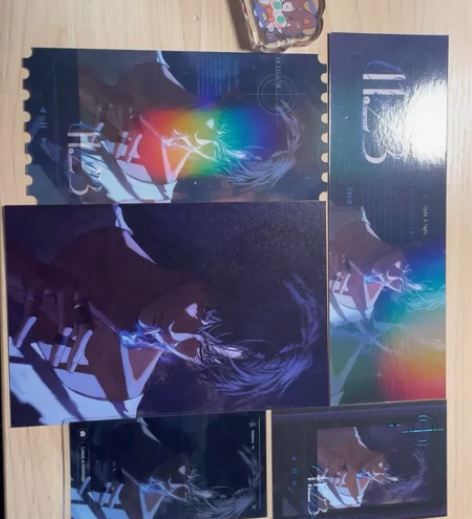 【出】萧逸同人谷 群青烟火 镭射票?票根1...