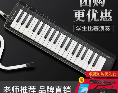 天鹅全乐理口风琴37键32小学生专用儿童初...