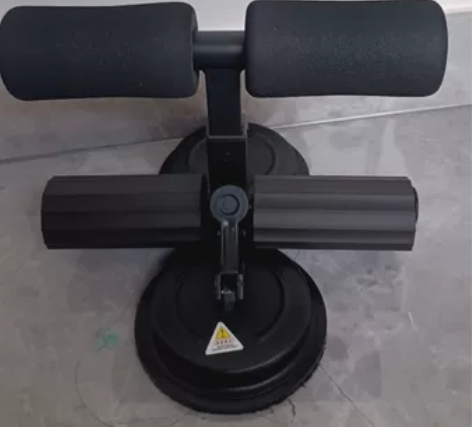 家用仰卧起坐辅助器卷腹肌锻炼可调节吸盘式固...