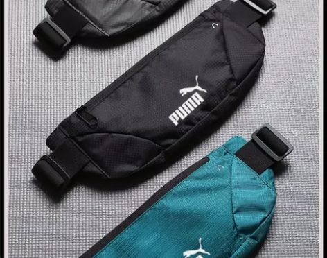 运动腰包男女防水时尚跑步手机袋大容量隐形贴...