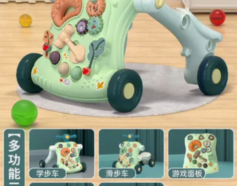 费雪官方旗舰店宝宝多功能学步车手推车防侧翻...