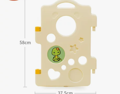 澳乐月亮围栏儿童家用爬行垫玩具栏室内宝宝安...