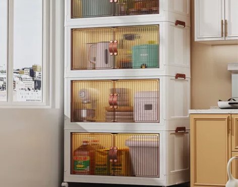 【甩卖包邮】折叠收纳箱加厚收纳双开门收纳箱...