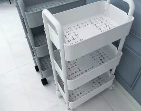 【包邮】闲置100个(全新)小推车置物架 ...