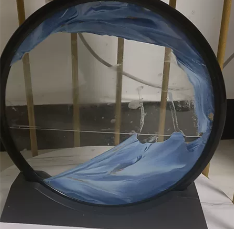 流沙摆件，可以变换形状，沙漠沙丘，新的，看...