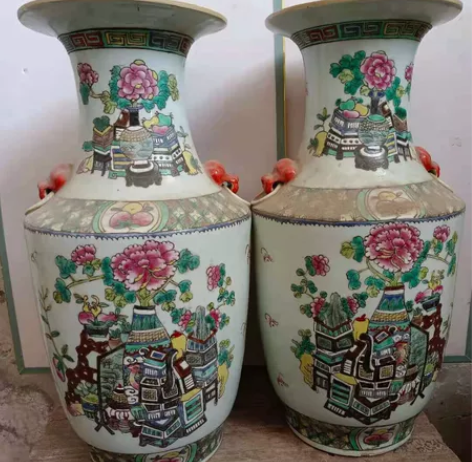 琉璃葫芦摆件轻奢高端客厅玄关中式博古架办公...