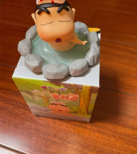 蜡笔小新盲盒日常系列2 泡温泉无盒无卡