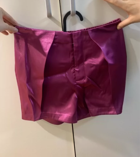 全新 自制短裤 舞台装 居家服 粉色腰围7...