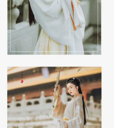 花朝记“忍冬藤” 很日常的一套汉服,S码,...