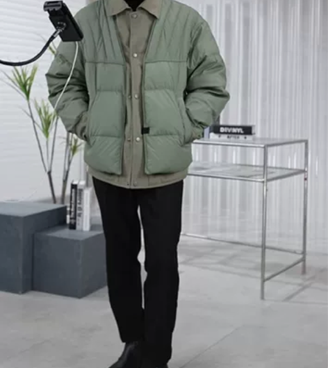 全网销量第一最帅气拼接双面呢夹克 和假两件...