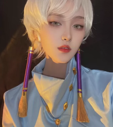 光遇Cos服大全套 包括蓝色上衣+搓澡巾裤...