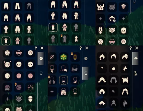 白菜价光遇号，有白鸟斗，武士裤，搓澡巾……...