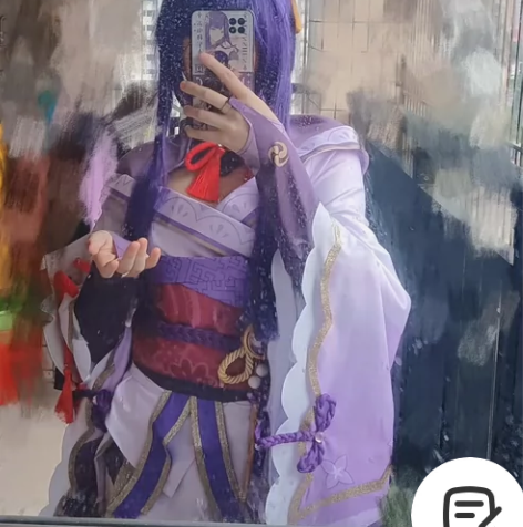 【出】原神cos服雷神巴尔雷电将军cosp...