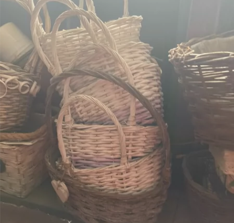 创意编织花盆柳编草编花篮藤编插花篮手工多肉...