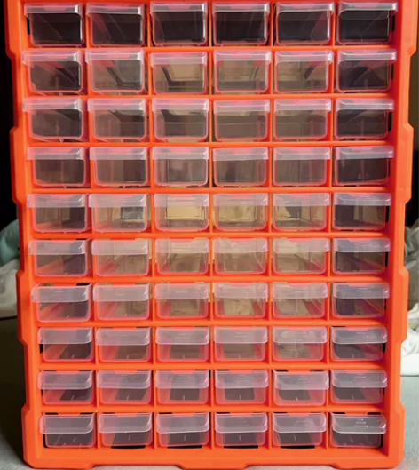 德国抽屉式塑料零件盒组合式多格收纳盒.乐高...