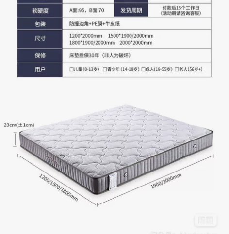 品牌：美国海明威寝具，1952年成立到现在...