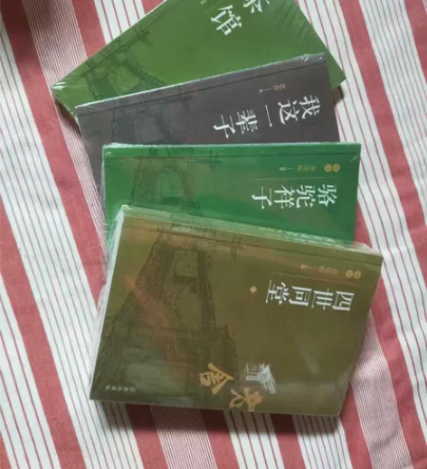 【低价转让一套老舍书籍】正版 我这一辈子骆...