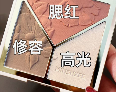 李佳琪推荐腮红高光修容一体盘女脸部提亮细闪...