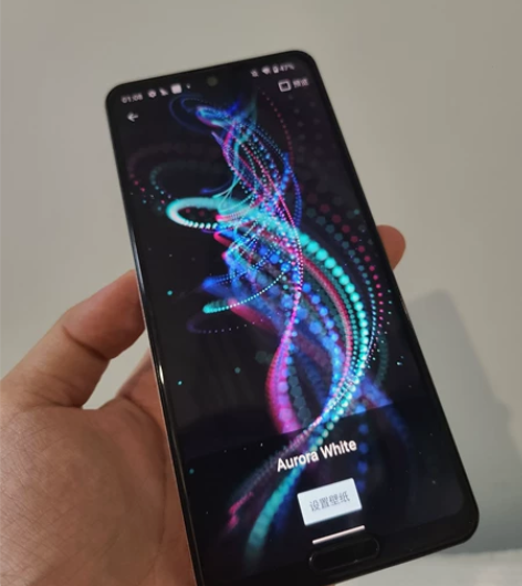 夏普r5g 成色直接上图 有一处磕碰 自用...