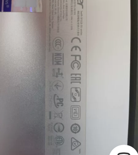 宏基宏碁 Acer swift笔记本电脑S...