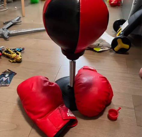 ?匹克拳击反应球儿童家用解压练拳桌面吸盘靶...