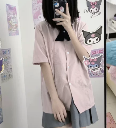 出图上一套jk 照片是自己的穿过一次都手洗...