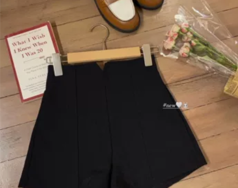 一只西由XIYO◆弹力短裤女夏季薄款高腰修...