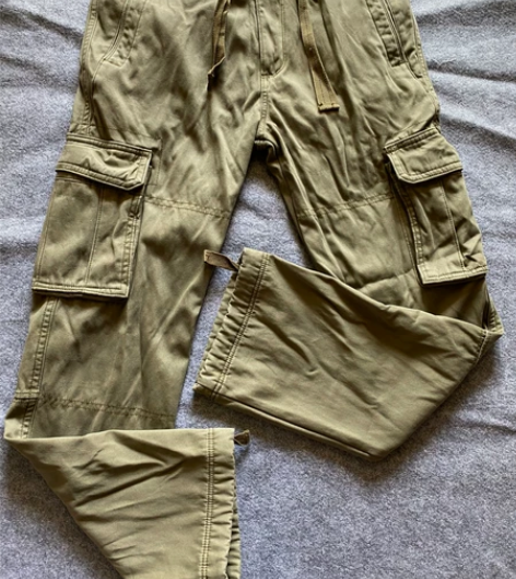 亏本出全新 AF男款加绒加厚工装长裤 36...