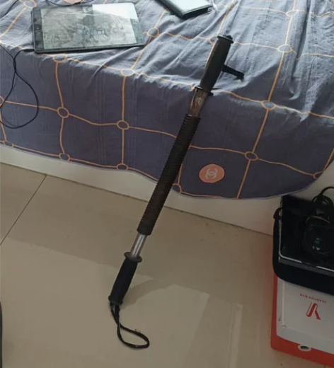 臂力器30公斤握力棒健身器材家用训练压力弹...