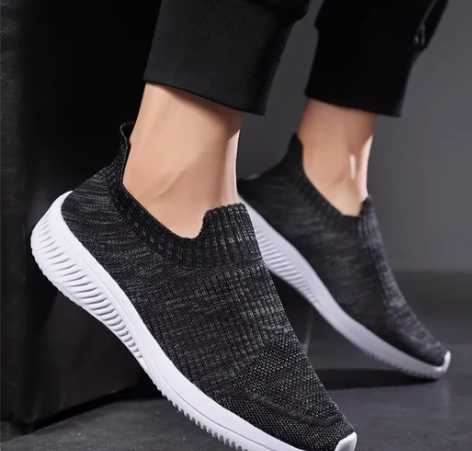捡漏男士休闲鞋一脚蹬网面运动鞋一脚蹬男鞋 ...