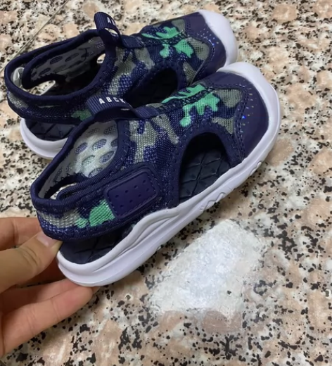 abckids儿童凉鞋 魔术贴防滑运动鞋 ...