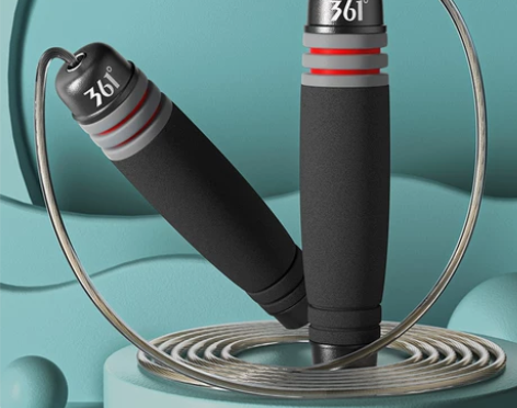 361度跳绳健身减肥运动跳神成人学生燃脂钢...