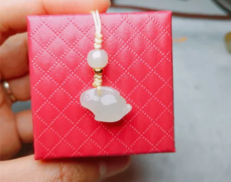 手机链挂绳短款U盘挂件女生中国风指环扣钥匙...