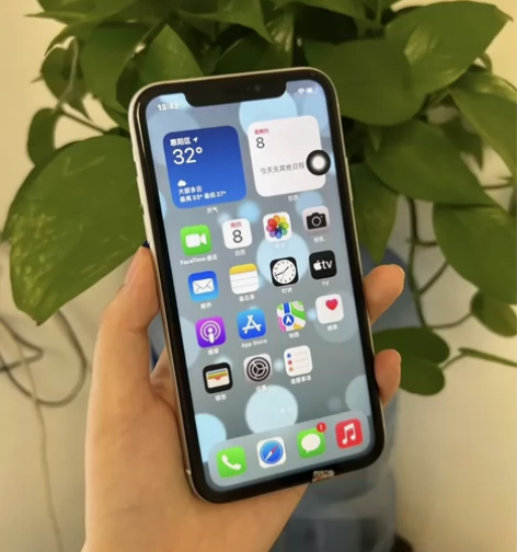 iPhone xr苹果手机64g国行白色原...