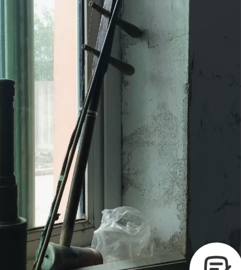 手工二胡。弦子。生产队的时候的民间东西。 ...