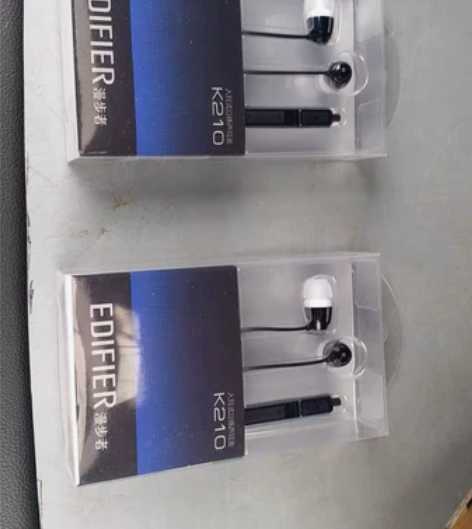 漫步者K210有线耳机入耳式台式电脑笔记本...