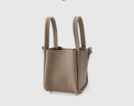 Songmont小号菜篮子系列头层牛皮设计...