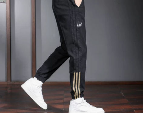 Lee Cooper春夏季休闲裤男宽松阔腿...