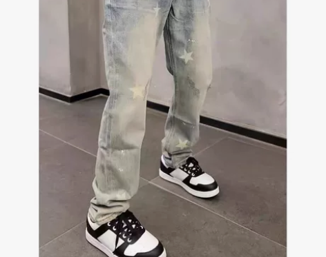 Lee Cooper高街潮牌破洞牛仔裤女男...