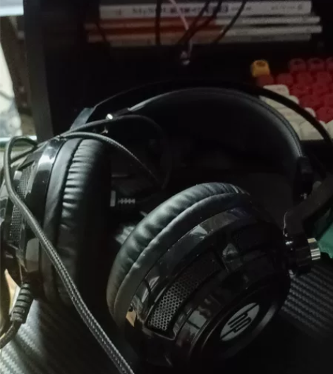 HP惠普H200耳机头戴式台式电脑游戏电竞...