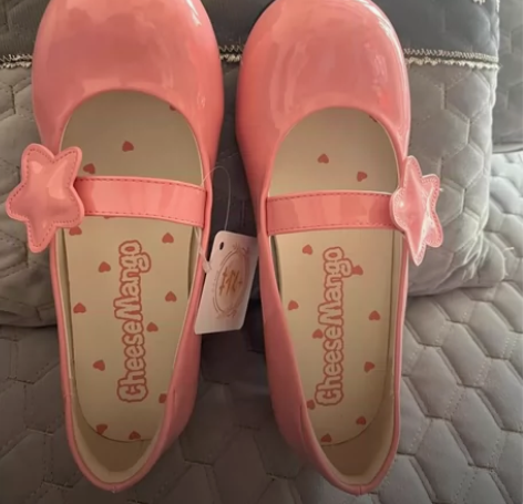 芝士芒芒物语 小豆丁现货可爱圆头小皮鞋春夏...