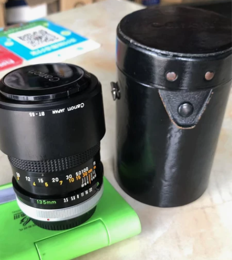 好成色的日本进口CANON佳能FD135m...